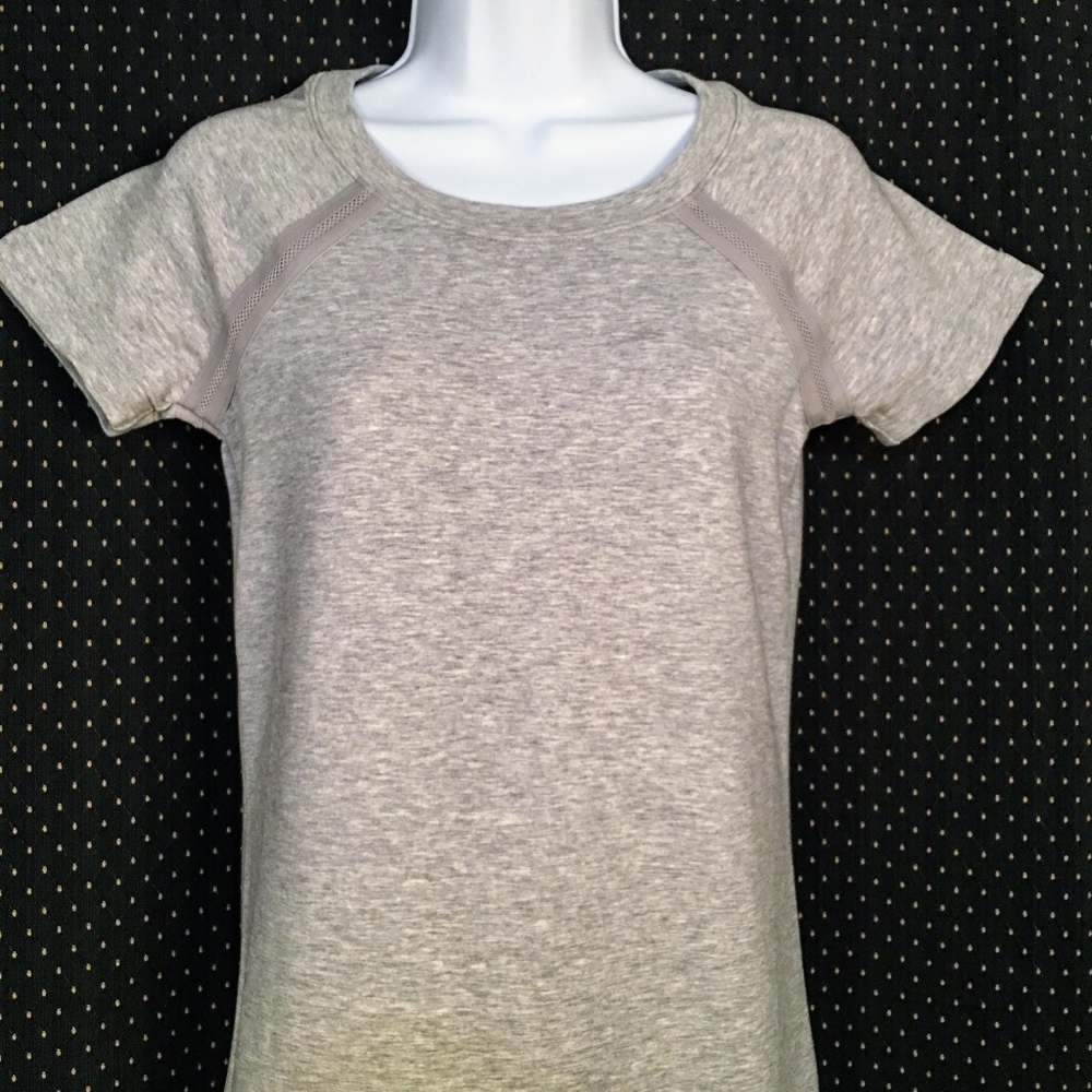 Athleta Crew Neck Pacer Heather Gray Dress Sz XXS - Picture 3 of 8